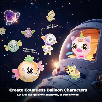 PINSHILE DIY Space Magic Balloon Craft Accessories Set - Image 4