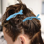 24 Pack Blue Alligator Hair Clips, 4.5 inch Clips for Hair Sectioning, Hair Styling Accessories for Women Men Girls Teens