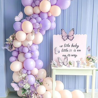 KBZVNAF Pastel Purple Latex Party Balloons 50 Pack 12 inch | Lavender Helium - Image 5