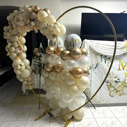 Beige and Champagne Gold Balloon Set - Image 4