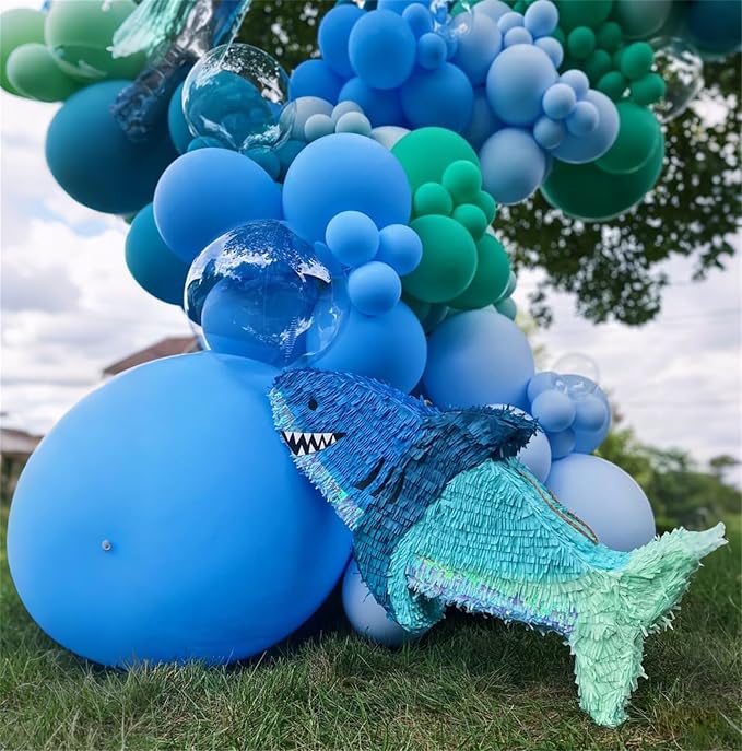 Blue Balloon Garland Arch Kit - Image 8