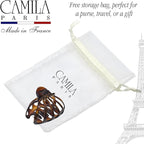Camila Paris CP3050-CP3631 French Octopus Hair Clip for Women for Thick Volume Hair, Girls Hair Claw Clips Jaw Fashion Durable Styling Hair Accessories for Women, Strong Hold Grip, Made in France