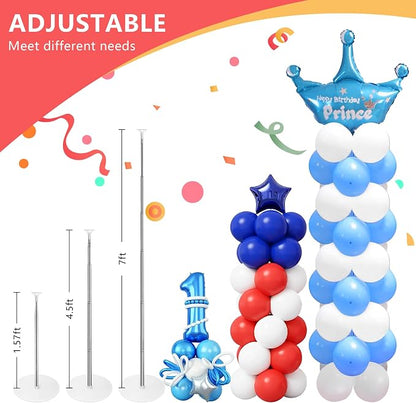 Balloon Stand, Balloon Arch Stand, 7 Feet Balloon Arch Kit of 2, Adjustable - Image 4