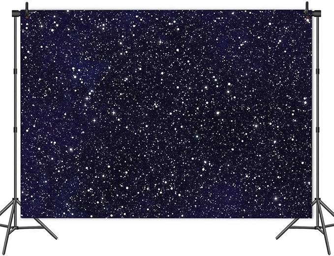 7x5FT Soft Fabric/Polyester Night Sky Star Universe Space Starry Photography - Image 3