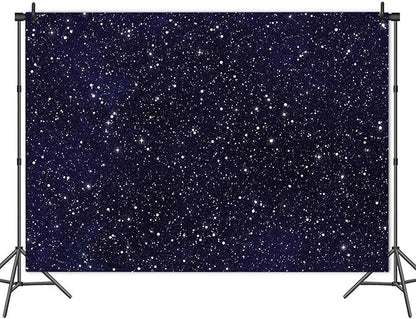 7x5FT Soft Fabric/Polyester Night Sky Star Universe Space Starry Photography - Image 3