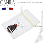 Camila Paris MP422 French Hair Clip for Women, Hair Side Clips, 2.5 Inch Girls Hair Claw Clips Jaw Fashion Durable Styling Hair Accessories for Women, Strong Hold No Slip Grip, Made in France