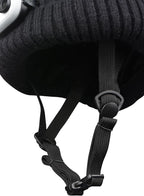 Helmet Beanie – Multi-Sport Low Profile Helmet Hat for Snowboarding, Skiing, E-Bikes, Scooters & More – Waterproof Impact Liner – Adjustable Strap – Unisex – One Size Fits All
