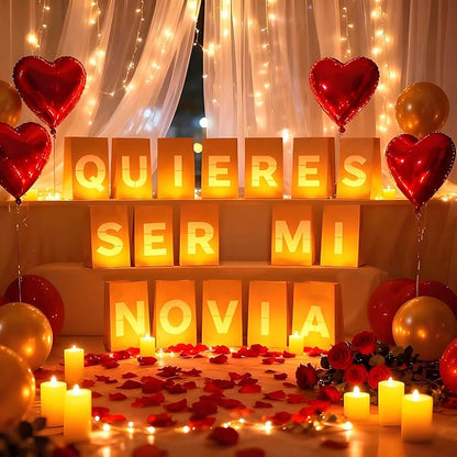 Quieres Ser Mi Novia Light Up Letters, Include Light up Letters, - Image 7
