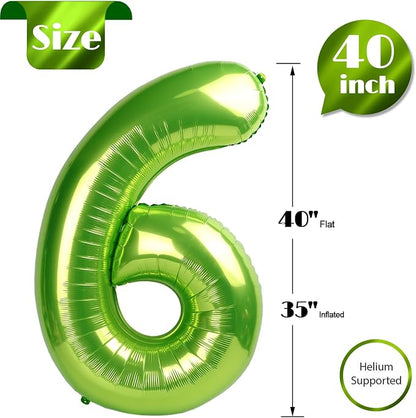 Light Green 6 Balloon - Image 5