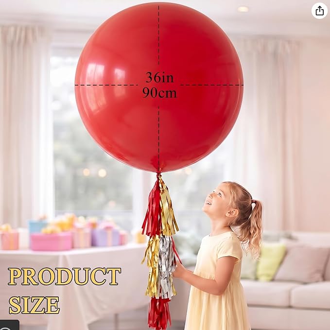 6 Set 36 Inch Giant Balloons - Image 5