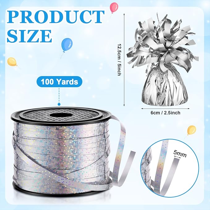 Yunsailing 49 Pcs Balloon Weights - Image 3