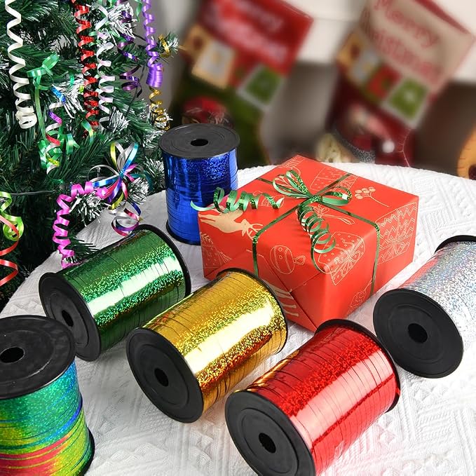 Red Ribbon, 500 Yard Curling Ribbon - Image 2