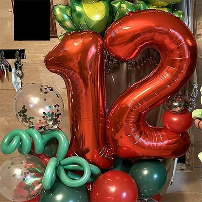 40 Inch 2nd Birthday Number Balloon, 20 years old Birthday Party Decor - Image 6