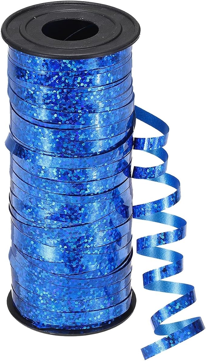 PATIKIL Glitter Curling Ribbon 100yds x 1/5" Plastic Balloon String Ribbon | by PATIKIL