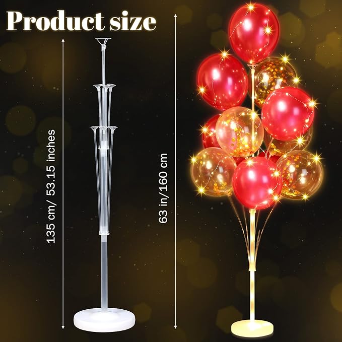 2 Set Floor Balloon Column Stand Kit - Image 4