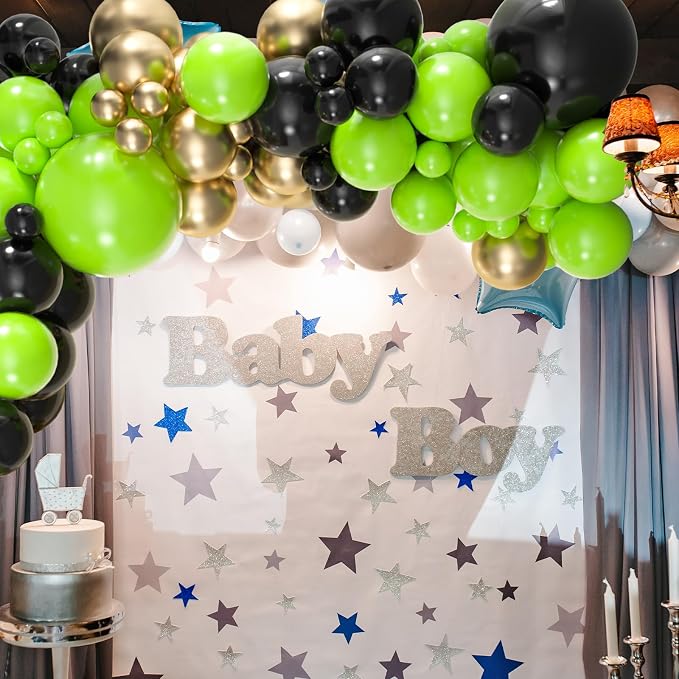 50pcs Lime Green Balloons 12Inch Vibrant Neon Green Latex Helium Balloons - Image 6