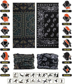 Headband Neck Gaiter Head Wrap Headwear Face Mask Magic Scarf Bandana for Men and Women