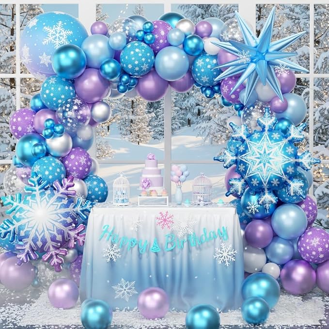 Frozen Balloon Arch Garland Kit 220pcs - Image 5