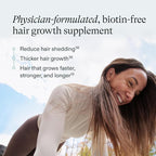 Nutrafol Women's Hair Growth Supplements, For Women 18-44 Years Old, Clinically Tested for Visibly Thicker, Stronger Hair, 100% Vegan Ingredients, Dermatologist Recommended - 1 Month Supply