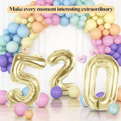 Number 92 Balloons for 92nd Birthday Party Decorations, 40 Inch 0-100 - Image 6
