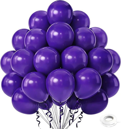 Purple Balloons, Baby Shower, Anniversary, Graduation, Wedding Decorations by GoldenParty