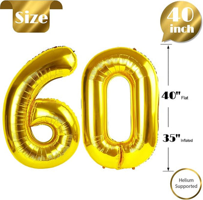 Gold 60 Balloon - Image 5