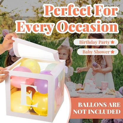 Qeeenar 3 Pcs Balloon Box Decorations First Birthday Decorations - Image 5