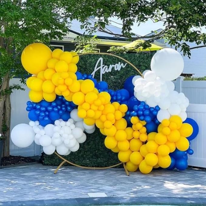 Blue and Yellow Balloons Set - Image 5