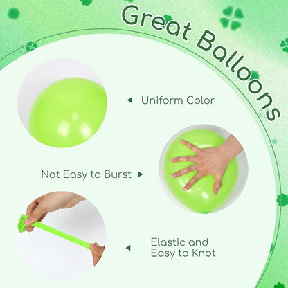 60pcs Green Balloons 12inch - Image 3