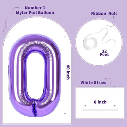 Number Balloons for Birthday Decorations - Image 2