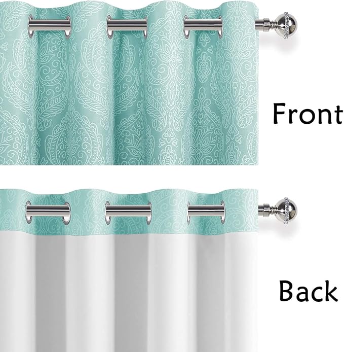 DWCN Short Blackout Curtains for Bedroom - Image 4