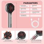 4 in 1 Hair Scalp Massager Hair Growth Oil Applicator, Electric Scalp Massager for Men & Women, IPX7 Waterproof Electric Head Massager