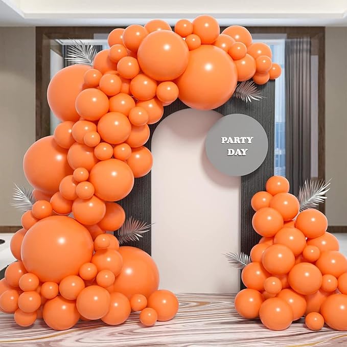 Orange Balloons Arch Kit - Image 4