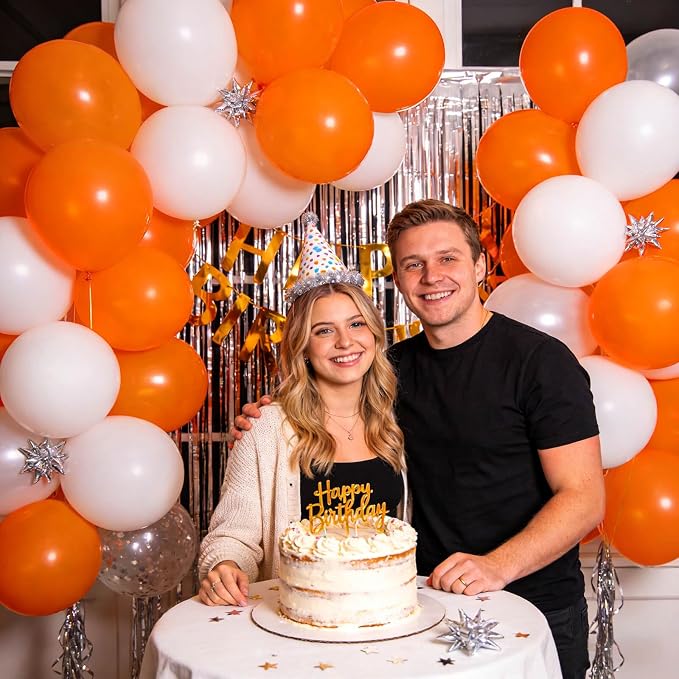 110pcs Orange Balloon 12 inch - Image 5