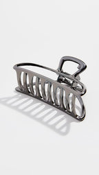 Kitsch Metal Hair Clips for Women - Durable & Elegant Metal Claw Clips, Perfect for Everyday Use & Special Occasions - Hematite | Ideal Gifts for Women, 1 Piece
