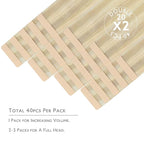 WENNALIFE Tape in Hair Extensions Human Hair, 40pcs 80g 12 inch Ombre Ash Blonde to Golden Blonde Balayage Platinum Blonde Hair Extensions Real Human Hair Invisible Straight Tape in Extensions