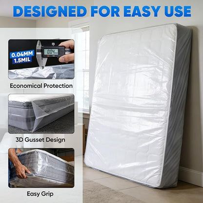 TICONN 1PK Plastic Mattress Bag - Image 2