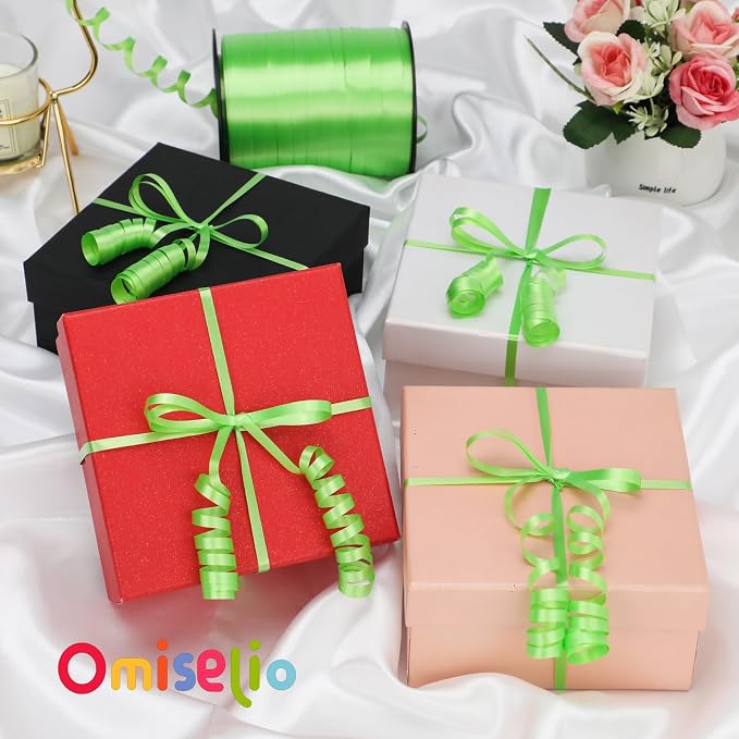 Lime Green Curling Ribbon - Image 2