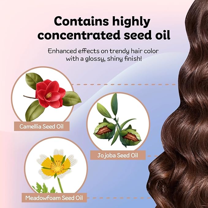 eZn Pudding Hair Dye, Ammonia-Free, Semi-Permanent DIY Korean Hair Dye Color with Keratin, Odorless Gentle for Sensitive Skin No Skin Irritation (Ash Blue Gray)