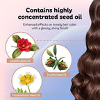 eZn Pudding Hair Dye, Ammonia-Free, Semi-Permanent DIY Korean Hair Dye Color with Keratin, Odorless Gentle for Sensitive Skin No Skin Irritation (Brussel Chocolat)