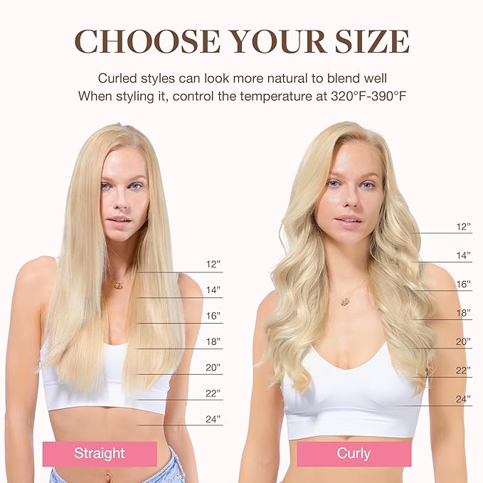GOO GOO Clip in Hair Extensions Real Human Hair, Remy Human Hair Extensions Clip ins for Women, Natural Human Hair, 18inch 120g 7Pcs, Ash Blonde to Platinum Blonde