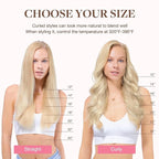 GOO GOO Clip in Hair Extensions Real Human Hair, Remy Human Hair Extensions Clip ins for Women, Natural Human Hair, 14inch 120g 7Pcs, 17/22/60 Balayage Ash Blonde to Golden Blonde and Platinum Blonde