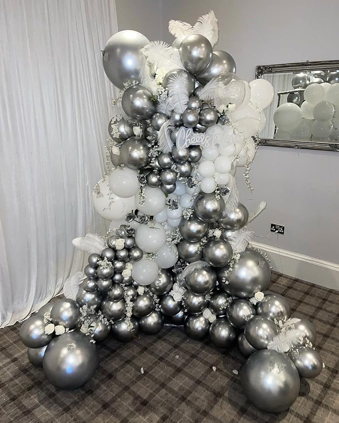 Disco Ball Arch Kit, Confetti Balloons - Image 4