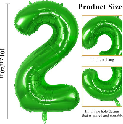 Number 72 Balloons for 72nd Birthday Party Decorations, 0-100 Large No.72 - Image 2