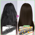 leorx Instant Hair Dye Shampoo For Gray Hair, 500ml - 3 In 1 Herbal Coloring For Women & Men - Dark Brown Color, Ammonia Free - Tintes Para El Cabello Profesional