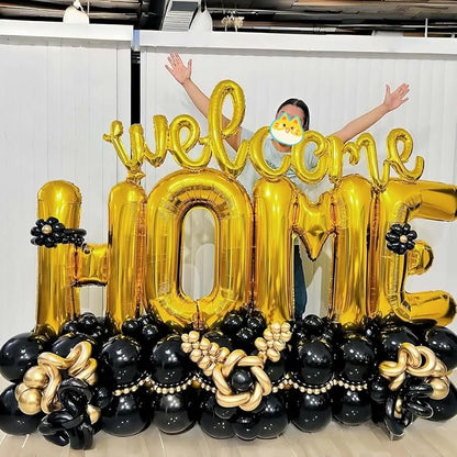 40 Inch Letter Foil Balloons Gold - Image 3