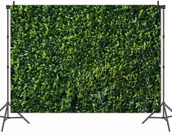 Nature Spring 3D Green Leaves Theme Photo Background Wedding Birthday Party - Image 5