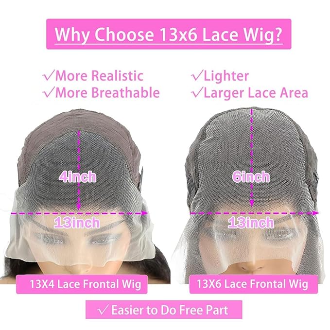 BVLBVL 22 Inch Deep Wave Lace Front Wigs Human Hair Pre Plucked 13x6 HD Transparent Lace Frontal Wigs 180 Density Curly Wig,Real Human Hair No Synthetic Blend No Tangle No Shedding Triple Lifespan 3X