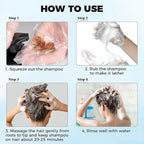 JUANCHI Dark Brown Hair Dye Shampoo 3 in1, Dark Brown Shampoo Hair Dye for Gray Coverage, Natural Hair Color for Women Men, Herbal Formula, Ammonia-free, Lasts 30 Days, 500ml (16.90 oz)