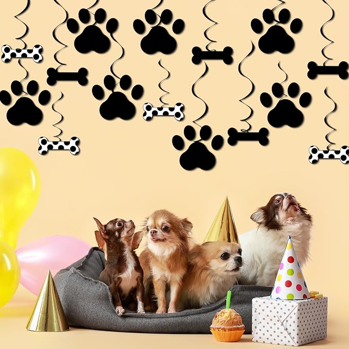 60PCS Dog Birthday Party Decorations Puppy Birthday Decorations Dog Party - Image 4